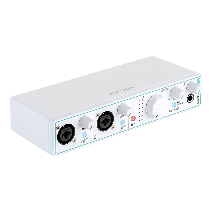 Audio interface Arturia MiniFuse 2 OTG White - img.1