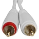 Cable UDG Ultimate Audio Cable Set 2RCA - 2RCA Straight 1.5m White - img.4