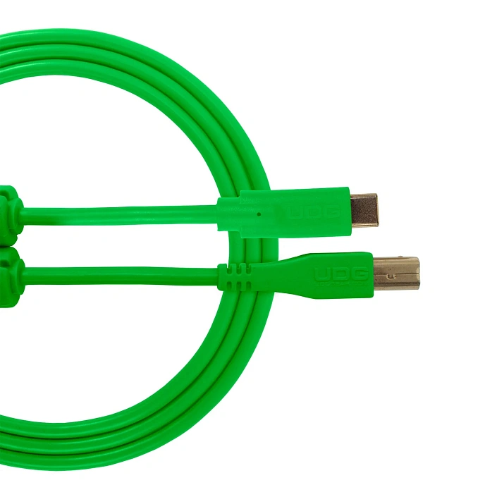 Cable UDG Ultimate Audio Cable USB-C - USB-B Straight 1.5m Green - img.0