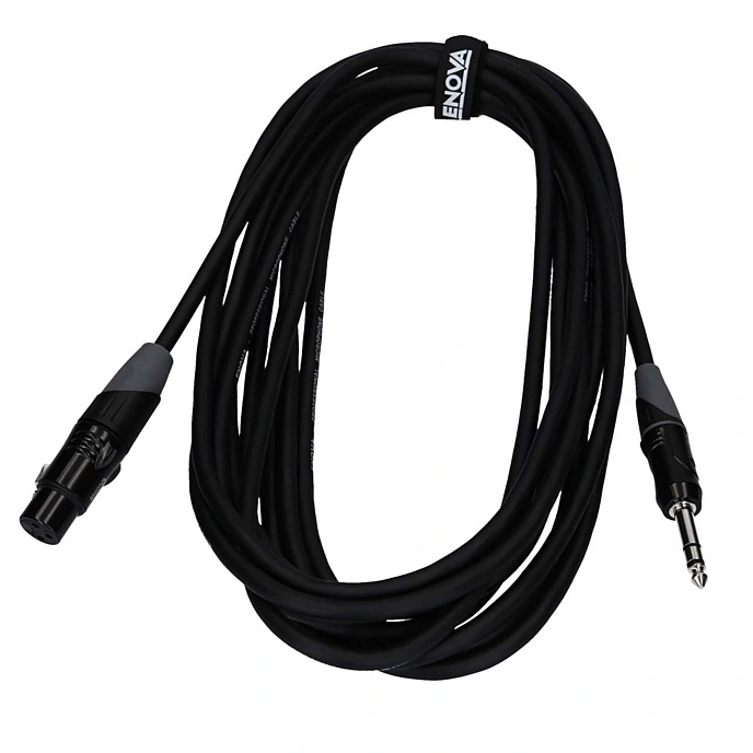 Cable ENOVA EC-A1-XLFPLM3-10 Black XLR(f) - 6.3mm 10m - img.1