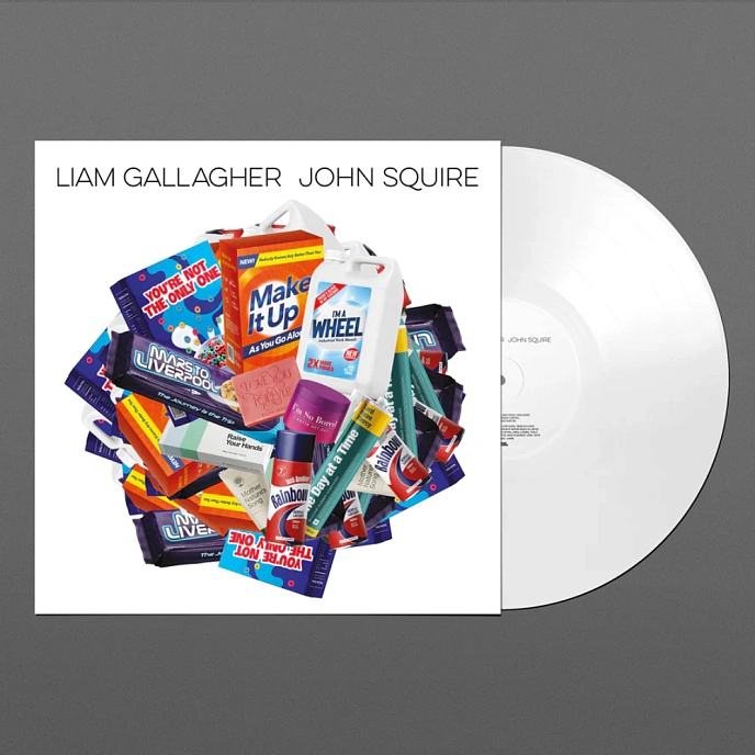 Vinyl Record Liam Gallagher, John Squire - Liam Gallagher John Squire (White) LP - img.1