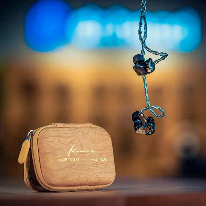 IEMs headphones Kinera Idun 2 Golden Black Blue - img.2