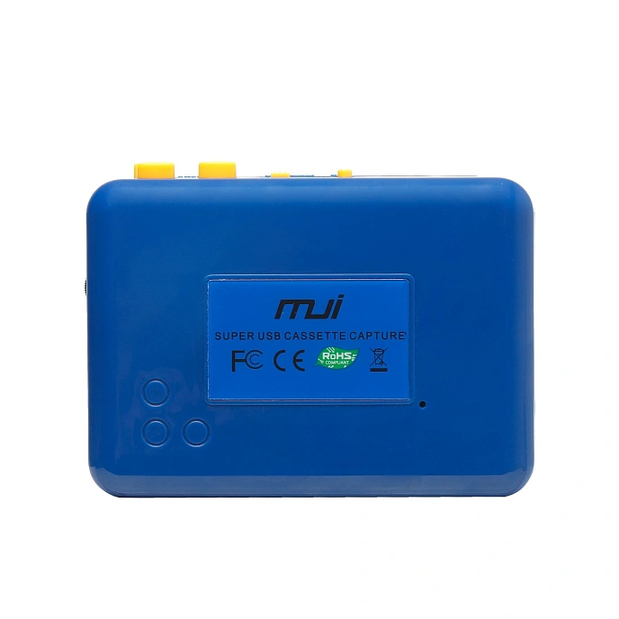 Player MJI Audio J09 Cassette Player Blue - img.5