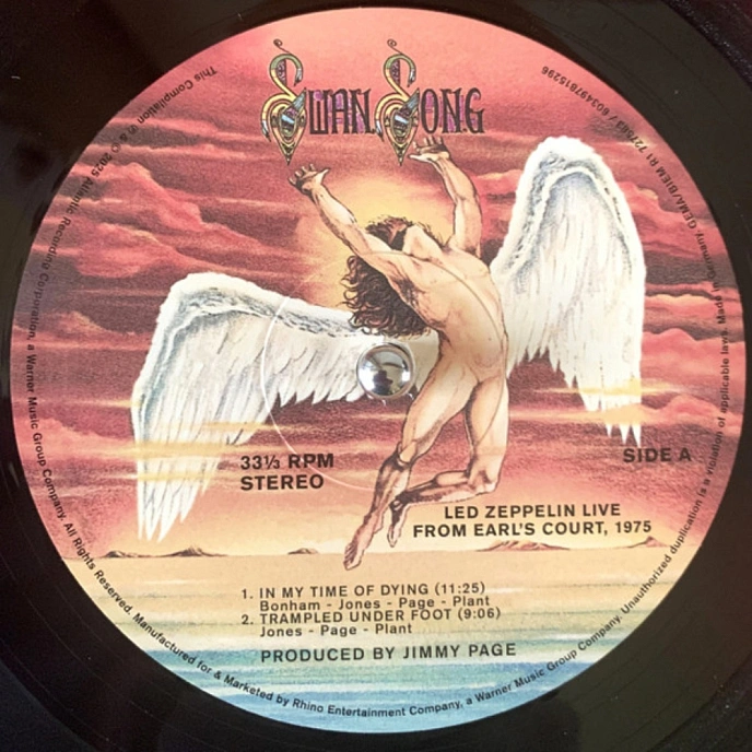 Vinyl Record Led Zeppelin - Live EP LP - img.3