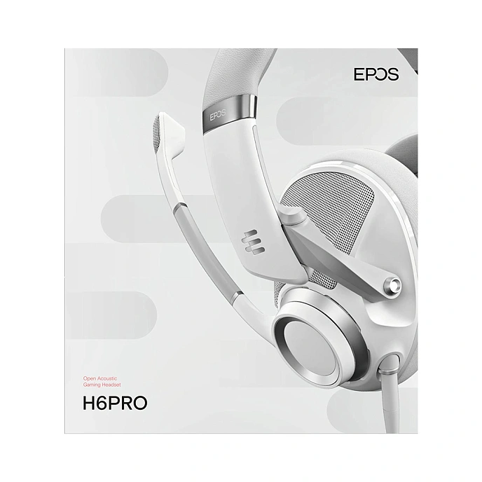 Gaming headset EPOS H6PRO Open Ghost White - img.6