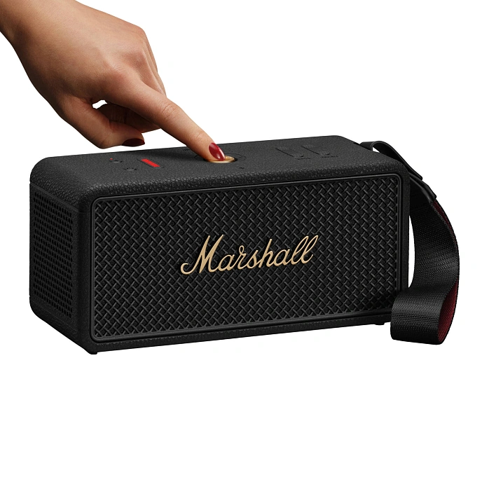 Portable speaker Marshall Middleton II Black & Brass - img.1