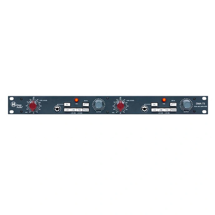 Microphone preamp Heritage Audio DMA 73 Black - img.0
