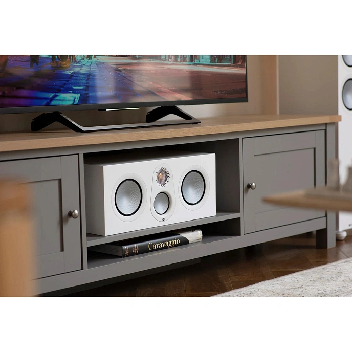 Central Channel Monitor Audio Silver C250 7G Satin White - img.5