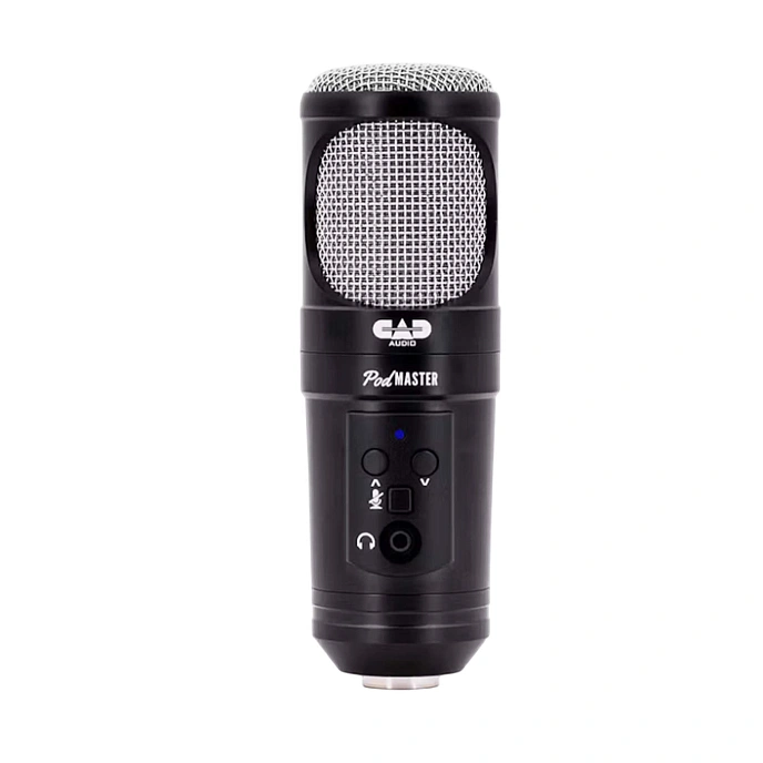 USB Microphone CAD PM1300 PodMaster SuperD USB Pro Black - img.0