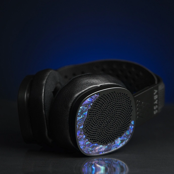 Over-ear headphones Abyss Diana DZ Violet Abalone with 1.5m 4.4mm cable - img.1