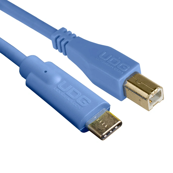 Cable UDG Ultimate Audio Cable USB-C - USB-B Straight 1.5m Blue - img.1