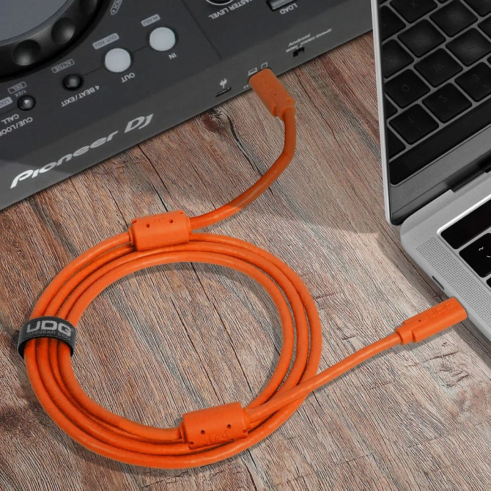 Cable UDG Ultimate Audio Cable USB-C - USB-C Straight 1.5m Orange - img.4