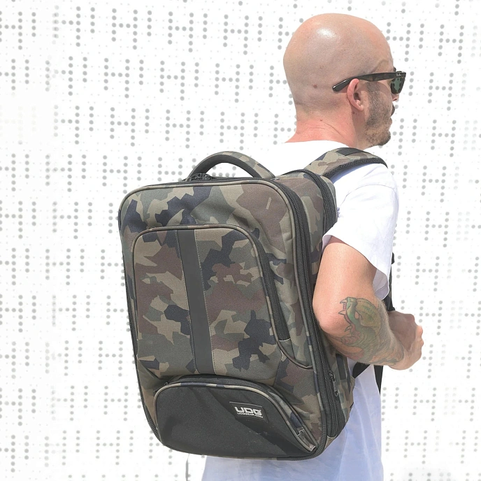 Backpack UDG Ultimate Backpack Slim Black Camo/Orange - img.5
