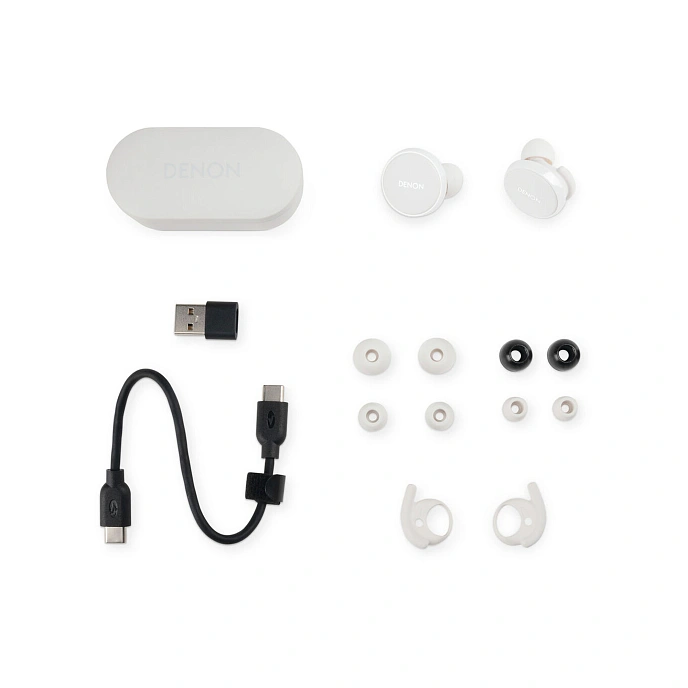 Wireless Headphones Denon PerL Pro White - img.4