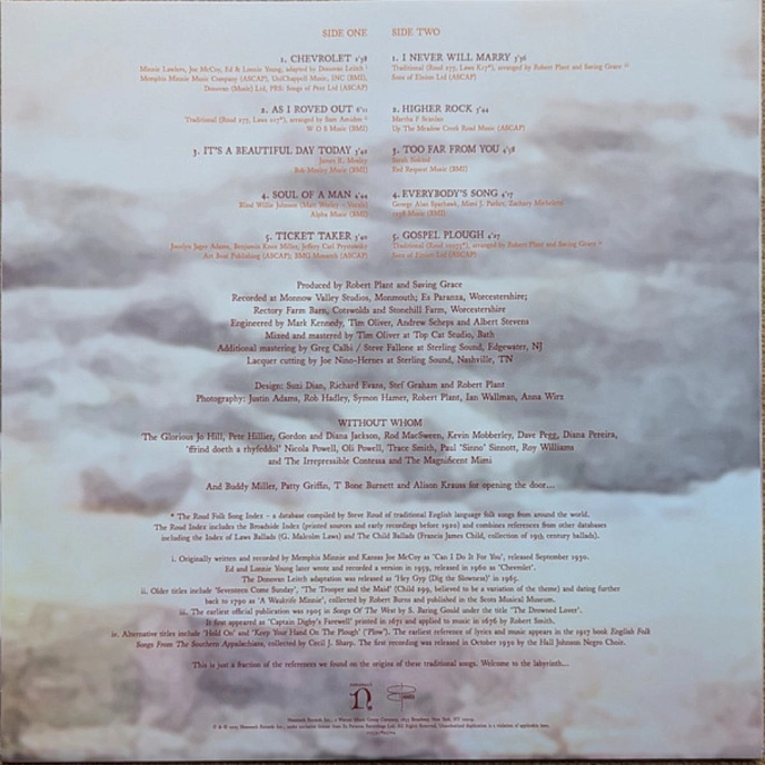 Vinyl Record Robert Plant With Suzi Dian - Saving Grace LP - img.2