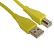 Cable UDG Ultimate Audio Cable USB-A - USB-B 1m Yellow - img.1