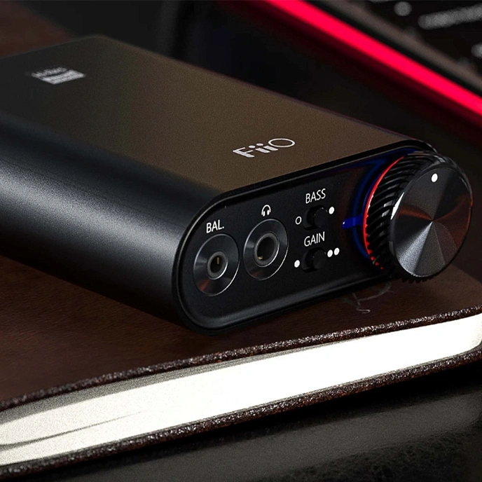 Headphone Amplifiers and DACs FiiO K3s black - img.4