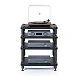 Hi-Fi Stand NorStone Como 1 Leather Black - img.4 Hi-Fi Stand NorStone Como 1 Leather Black - img.4