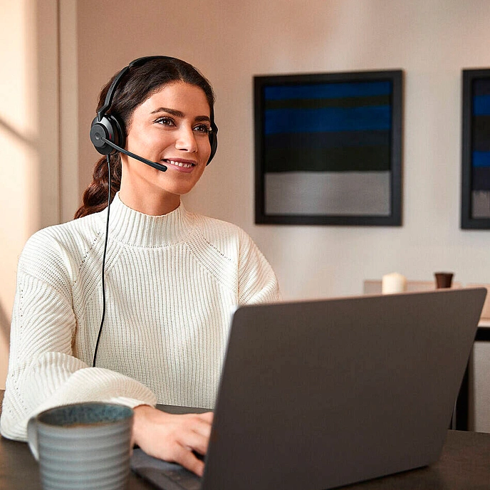Call Center Headset Jabra Evolve 30 II Stereo MS Black - img.4