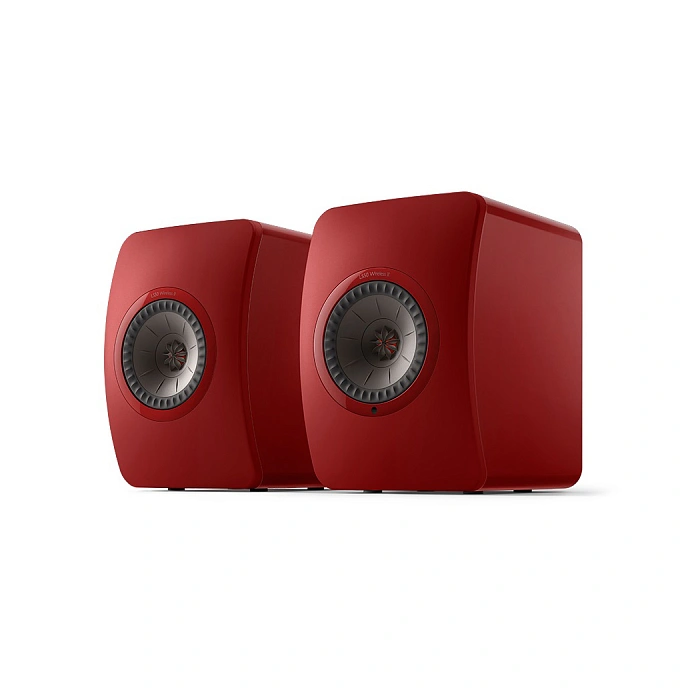 Bookshelf speakers KEF LS50 Wireless II Crimson Red SE - img.0