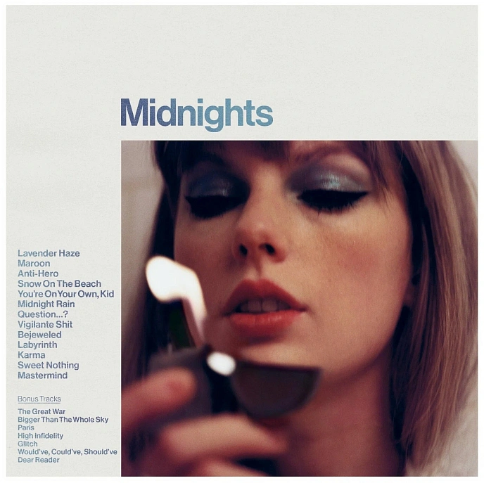 Vinyl Record Taylor Swift – Midnights (Coloured Mahogany Marbled) LP - img.0