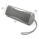 Portable speaker KEF Muo Blue Silver - img.1 Portable speaker KEF Muo Blue Silver - img.1