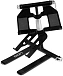 Laptop stand UDG Creator Laptop/Controller Stand Aluminium Black - img.5