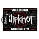 Floor mat Pyramid Slipknot Welcome Maggot (Doormat) Black/White 40x60cm - img.0
