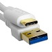 Cable UDG Ultimate Audio Cable USB-C - USB-A Straight 1.5m White - img.3
