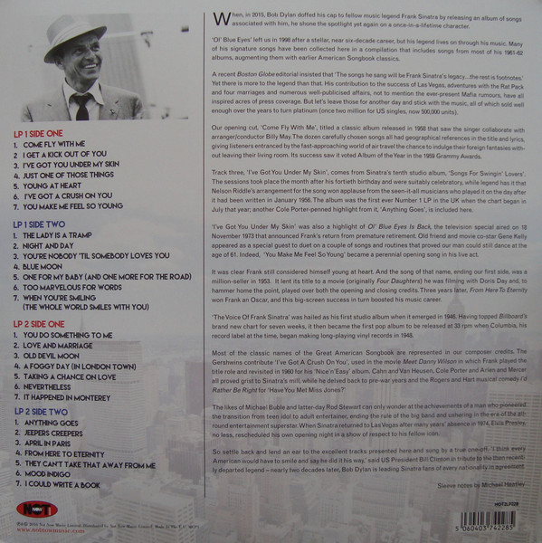 Vinyl Record Frank Sinatra – The Great American Songbook 2LP - img.1