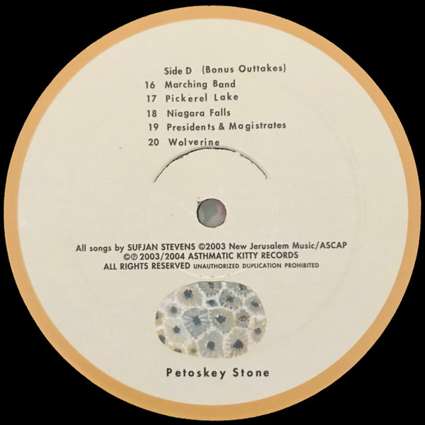 Vinyl Record Sufjan Stevens – Greetings From Michigan The Great Lake State - LP - img.7