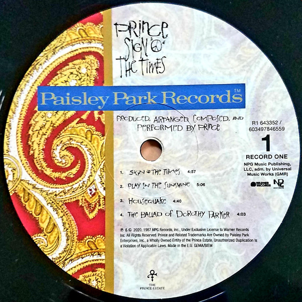 Box set Prince - Sign O' The Times (Deluxe Edition, Box set) - 4LP - img.13