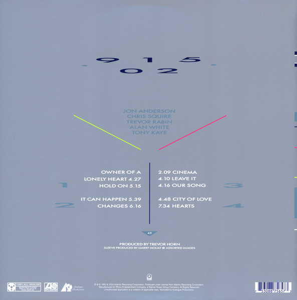 Vinyl Record Yes – 90125 - 2LP - img.1