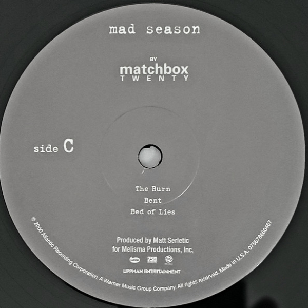 Vinyl Record Matchbox Twenty - Mad Season - 2LP - img.5