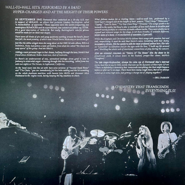 Vinyl Record Fleetwood Mac – Mirage Tour '82 (Clear) - 3LP - img.4