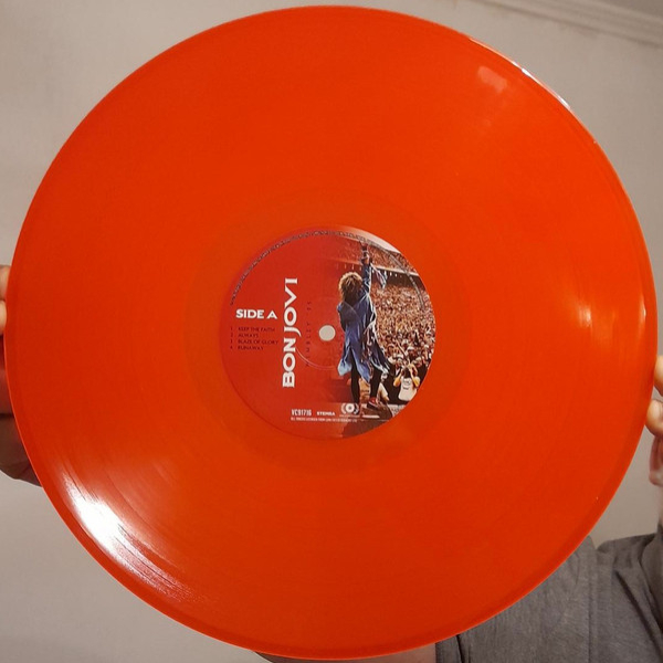 Vinyl Record Bon Jovi – Wembley Archives 95 (Transparent Orange) LP - img.2