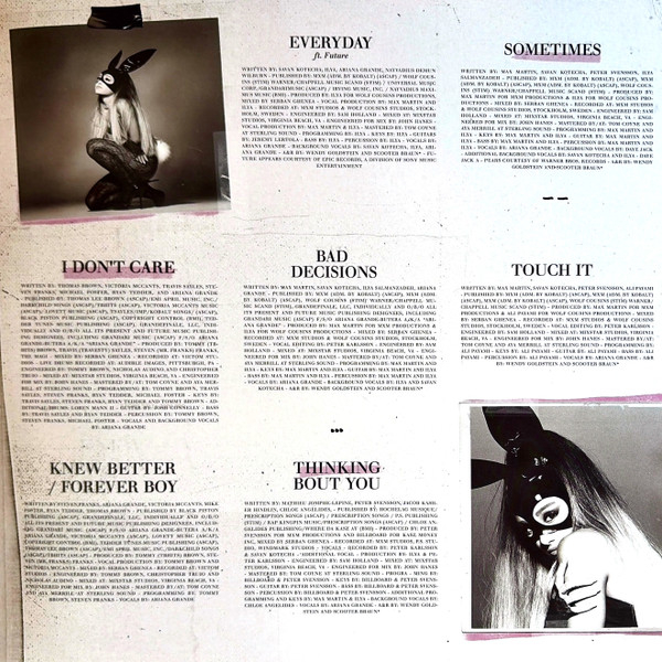 Vinyl Record Ariana Grande - Dangerous Woman (Pink&Black Swirl) - 2LP - img.3