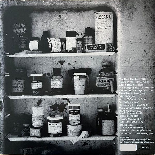 Vinyl Record Motley Crue - Greatest Hits (Exclusive Silver Marble) - 2LP - img.1