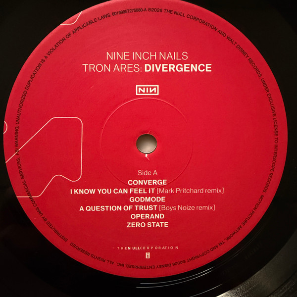 Vinyl Record Nine Inch Nails - Tron Ares: Divergence - 2LP - img.5