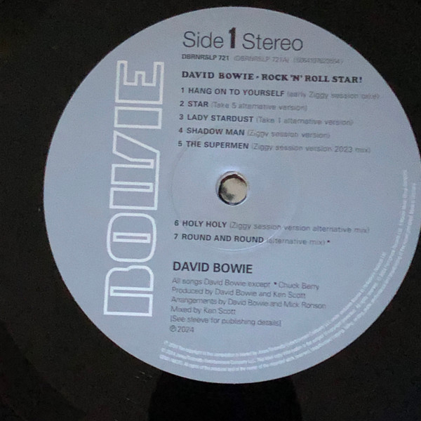 Vinyl Record David Bowie – Rock 'N' Roll Star! LP - img.2