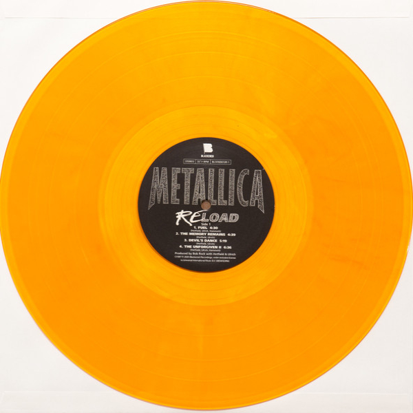 Vinyl Record Metallica - Reload (Yellow Translucent) - 2LP - img.3