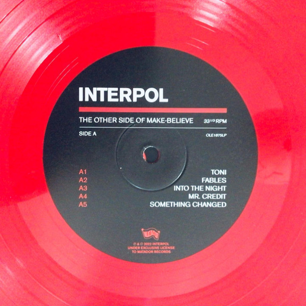 Vinyl Record Interpol – The Other Side Of Make-Believe (coloured) LP - img.6
