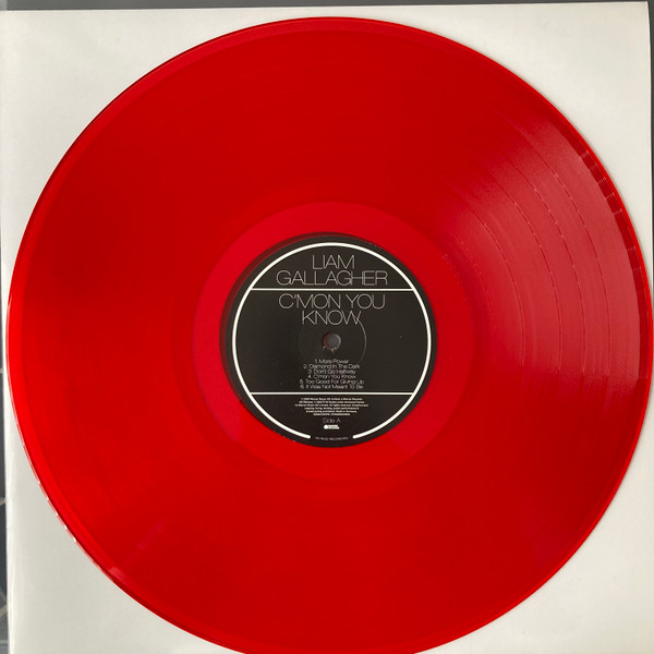 Vinyl Record Liam Gallagher - C'mon You Know (Red) LP - img.5
