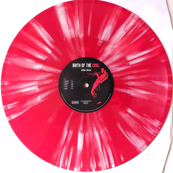 Vinyl Record Miles Davis – Birth Of The Cool (Red & White Splatter) LP - img.3