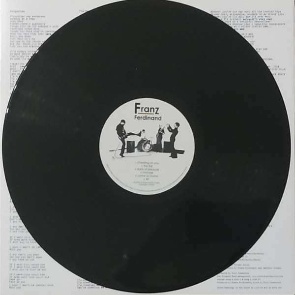 Vinyl Record Franz Ferdinand – Franz Ferdinand (Embossed Sleeve) LP - img.5