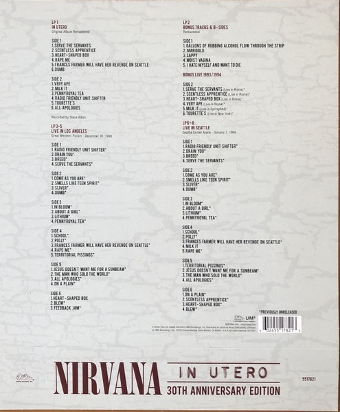 Box set Nirvana – In Utero - Box Set - img.1