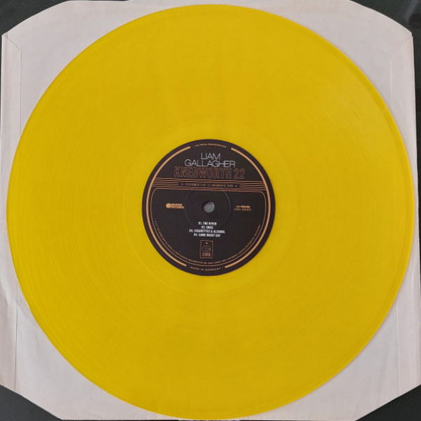 Vinyl Record Liam Gallagher - Knebworth 22 (Yellow) - 2LP - img.13