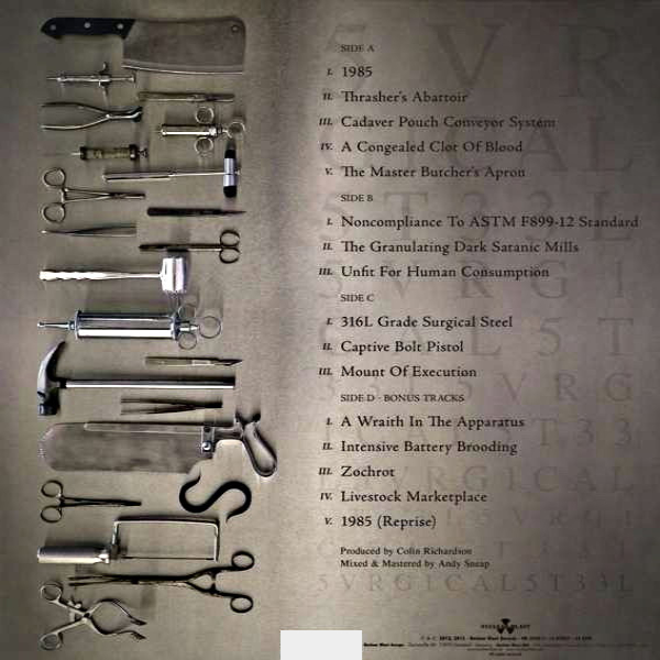 Vinyl Record Carcass – Surgical Steel (Complete Edition) - 2LP - img.1
