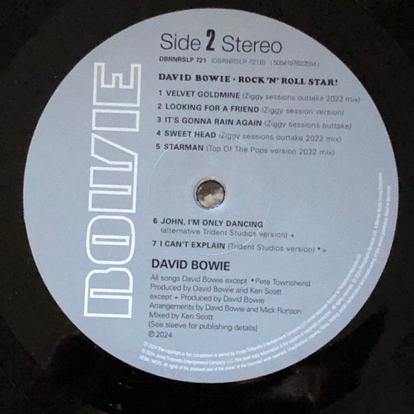 Vinyl Record David Bowie – Rock 'N' Roll Star! LP - img.3