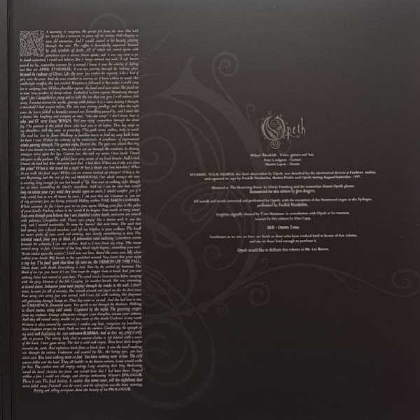 Vinyl Record Opeth – My Arms, Your Hearse (Transparent Violet) - 2LP - img.6